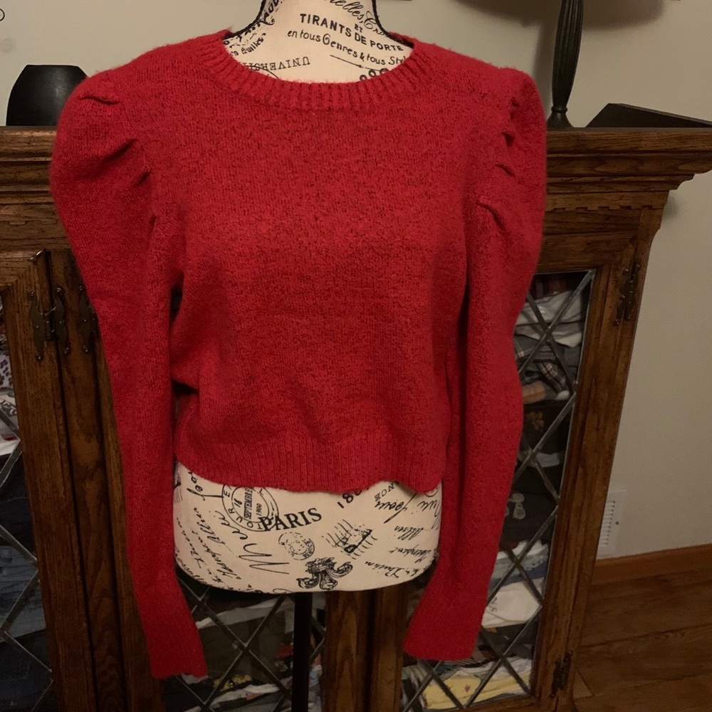 Warm Red Valentines Day Sweater